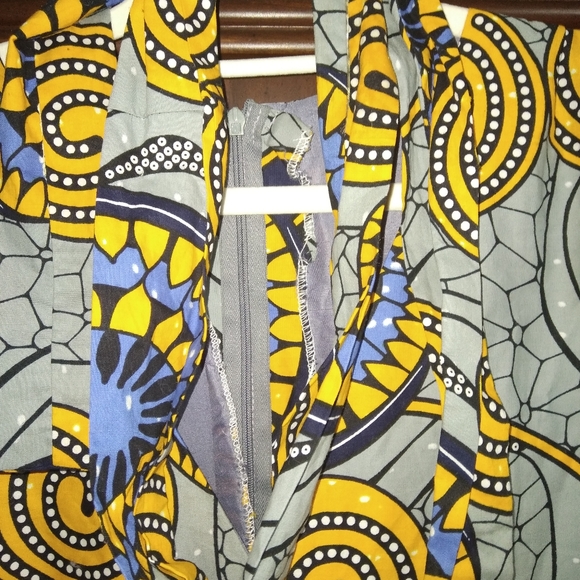 Maxi custom made dress. - Picture 6 of 6